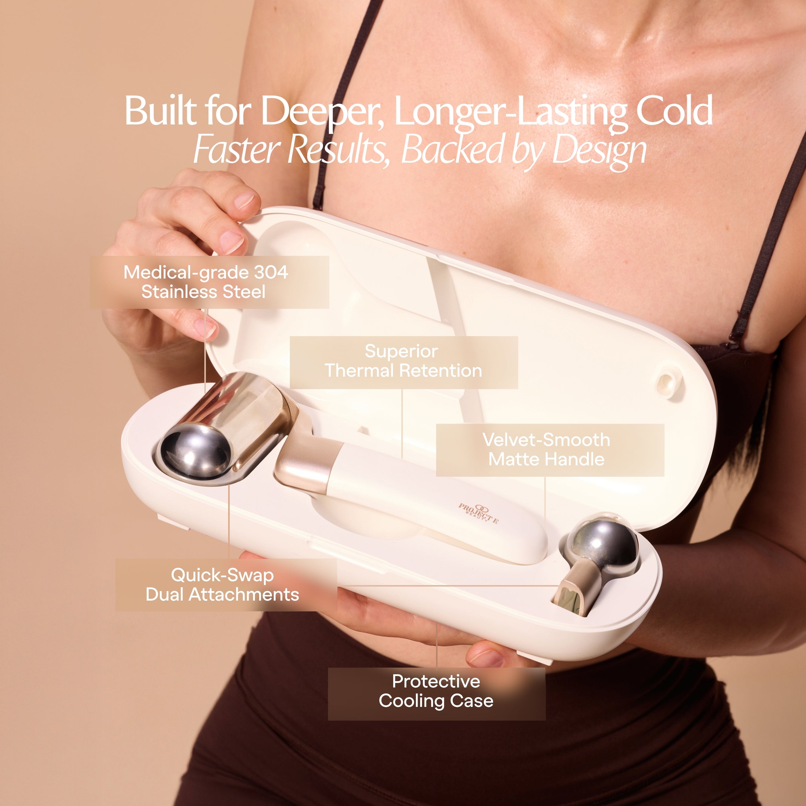 Cryo Ice Roller | Cold Therapy Sculpting Duo